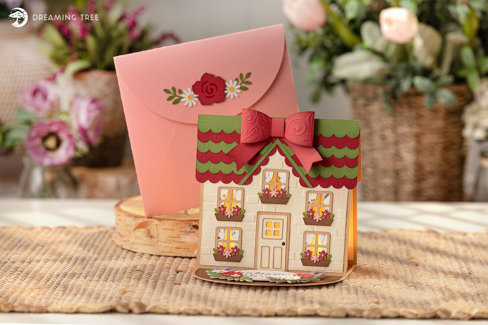 Cozy Cottage Card SVG